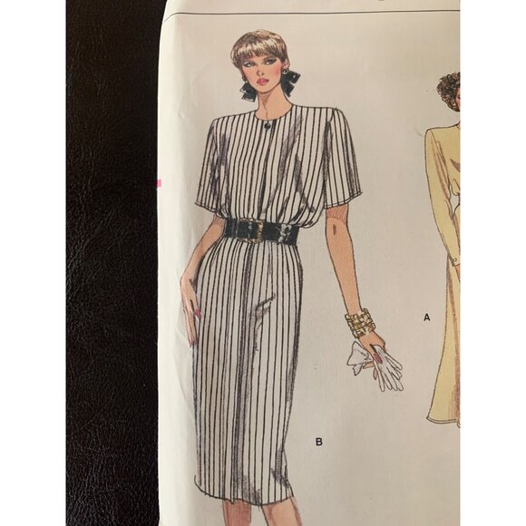 Vogue Misses Dress Sewing Pattern 9830 Size 8 10 12 - Uncut - Picture 2 of 11